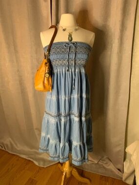 Blue Boho-Retro Bundle-Indigo & Lace-The Sak Leather Bag